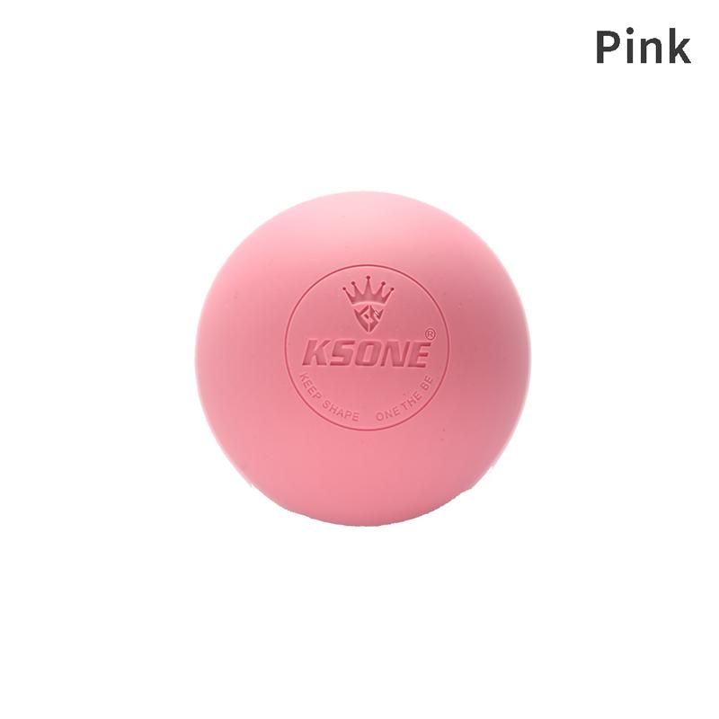 

Massage Ball 6Cm Fascial Ball Lacrosse Ball Yoga Muscle Relaxation Pain Relief розовый
