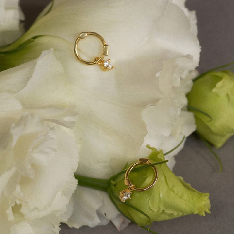 Hei [sv925] Jingle One-touch Earring