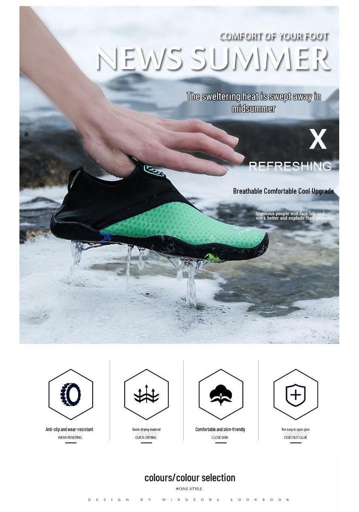 Swim & Dive Anti-Slip Water Shoes - Versatile Beach, Snorkeling, Fitness Shoes for Couples