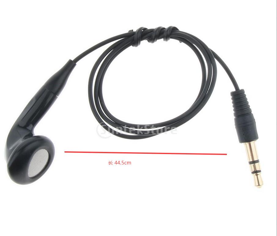 3.5mm Earbuds for Cellphone Comfortable , Black