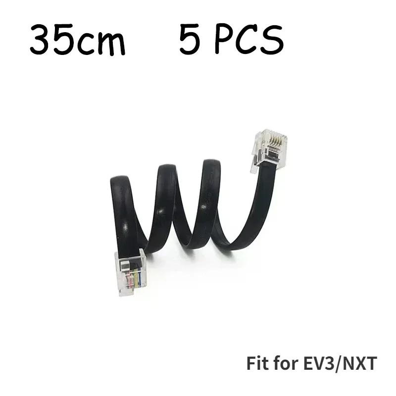

WEDO 2.0 Cable With Crystal Head Socket Power Functions Part Building Blocks Parts Fit For EV3 Roboyic Technical Toy