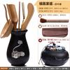 Kung Fu Tea Set Accessories Tea Ceremony Six Gentlemen Set Solid Wood Tea Spoon Bamboo Shovel