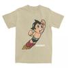 Vintage Astroboy Anime Robot Astro Boy Space T Shirts Men Cotton Funny T-Shirt O Neck Tees Short Sleeve Tops Plus Size