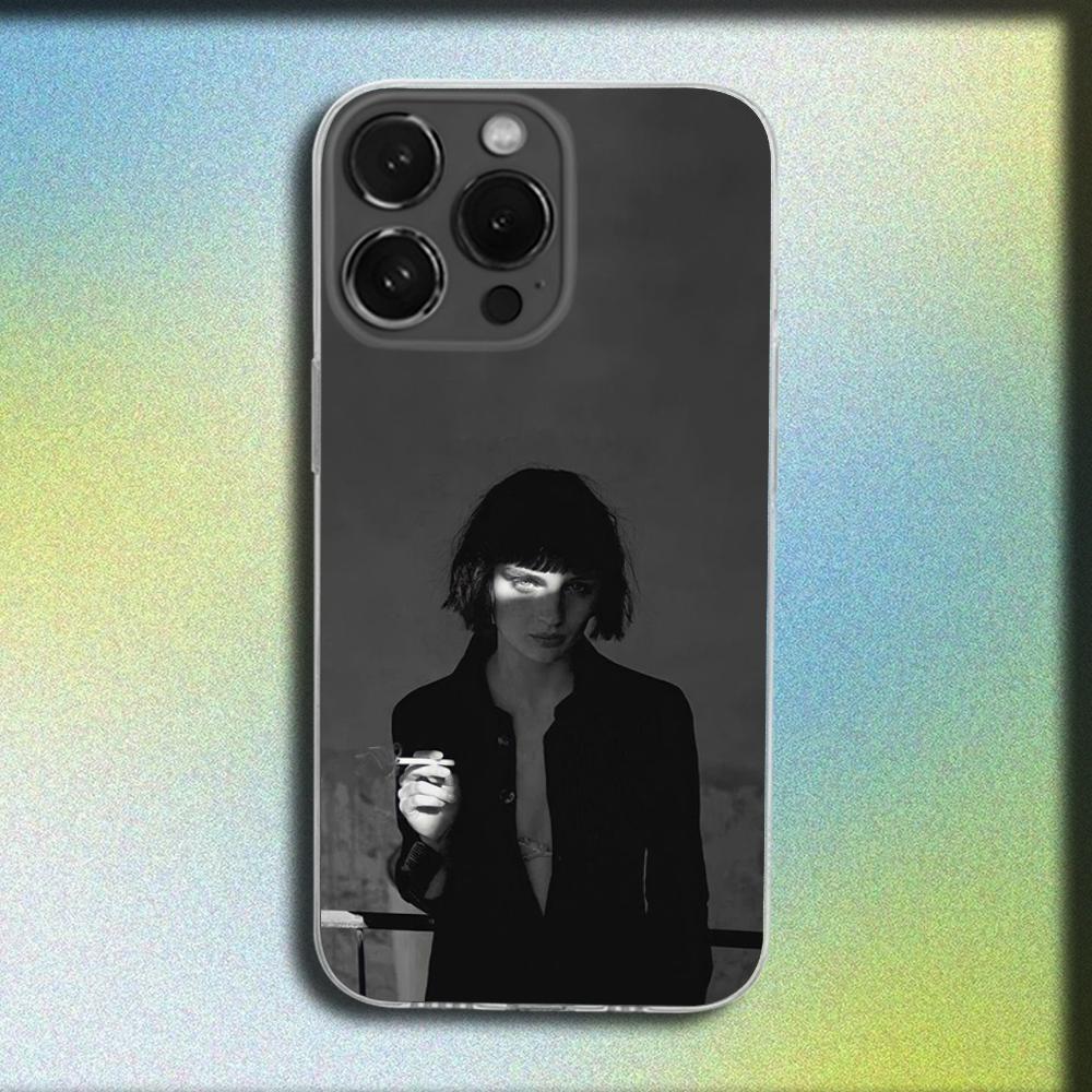 C-Crystal Castles Phone Case For iPhone 16,15,14,13,12,11 Plus,Pro,Max,XR,XS,X,Plus,SE,Mini Transparent Soft Cover