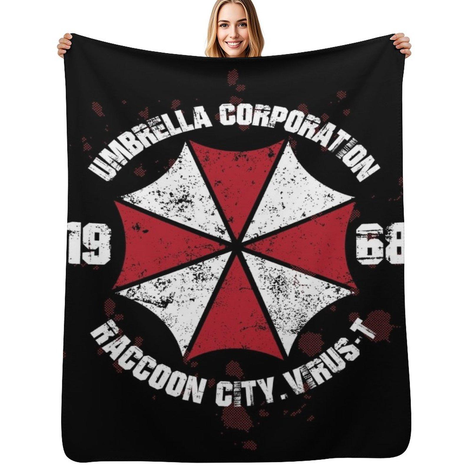 

Umbrella Corporation Throw Blanket Ultra Plush Cozy Blanket for Napping Sleeping 102x76cm(40x30in)