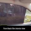 Car Sunshade Static Cling Film - Heat Insulation & Privacy Blackout for Side and Rear Windows.