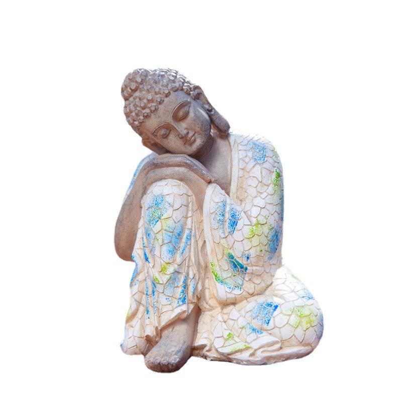 Ogród Zen Budda i Pagoda Mikro Krajobraz Ozdoba