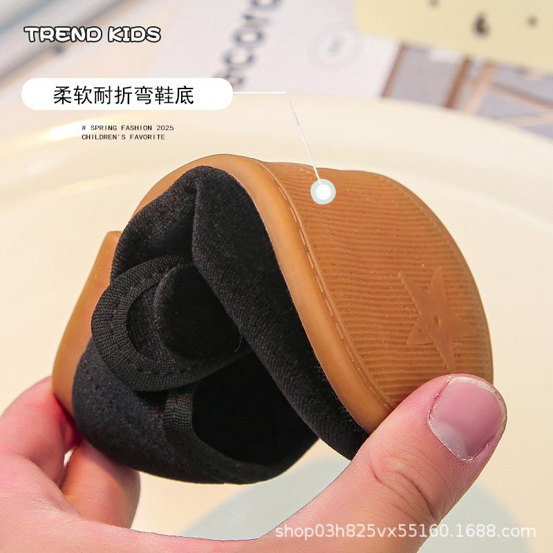 Autumn new girls' leather shoe soft soled child shoes fashion girls single shoe velvet girl shoe anti slip girl princess shoes