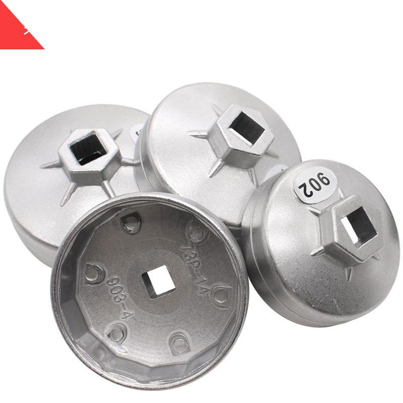 23-Piece Aluminum Cap Oil Filter Wrench Set for Car Maintenance