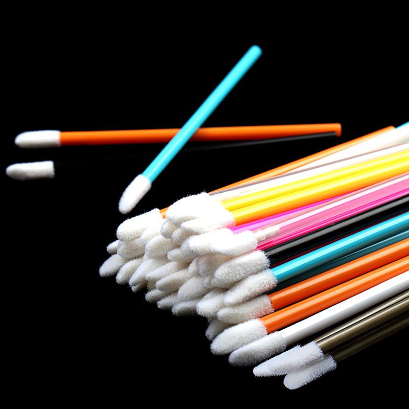 50Pcs Disposable Makeup Brush Kit Mascara Wand Spoolies Lipstick Lip Gloss Applicator For Eyebrow Eyelash Extension