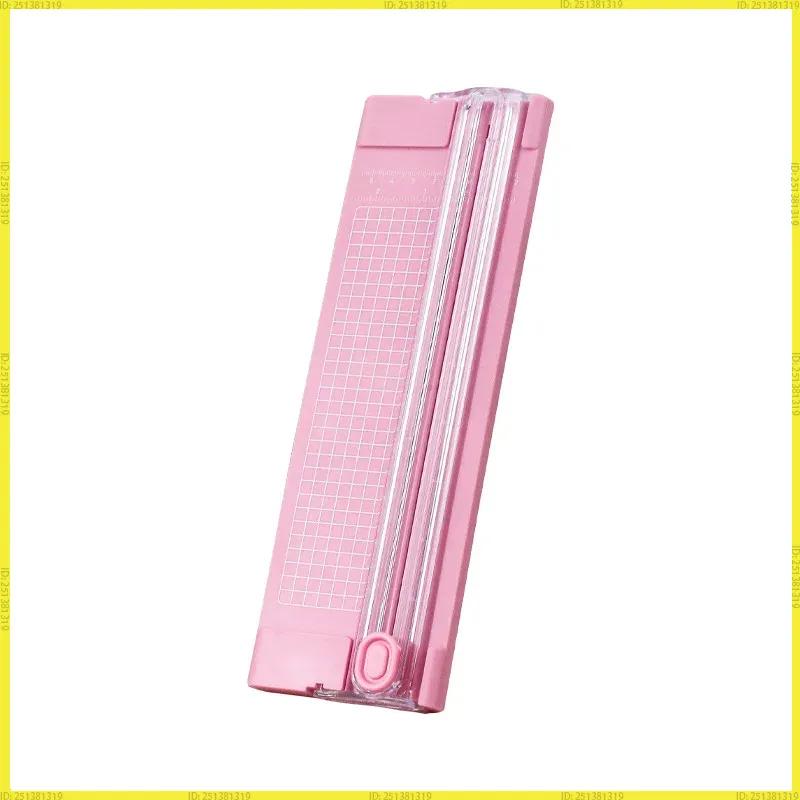 Mini Portable Plastic Paper Trimmer A4 Cutting Machine Handmade Diy Photo Office Electronic Administrative Financial Equipment