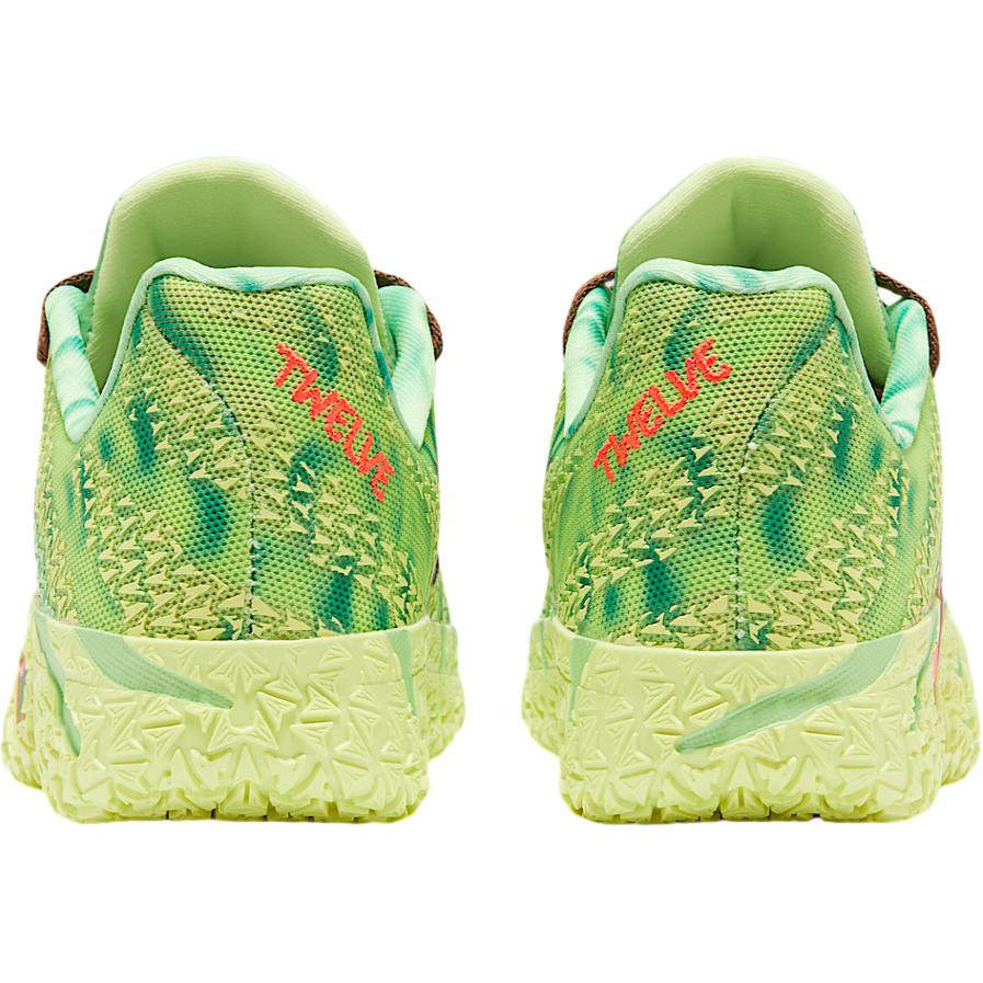 Nike Ja 3 GS 'Spooky Season' Light Lemon Twist Hemp Bright Crimson Black IM8683-700