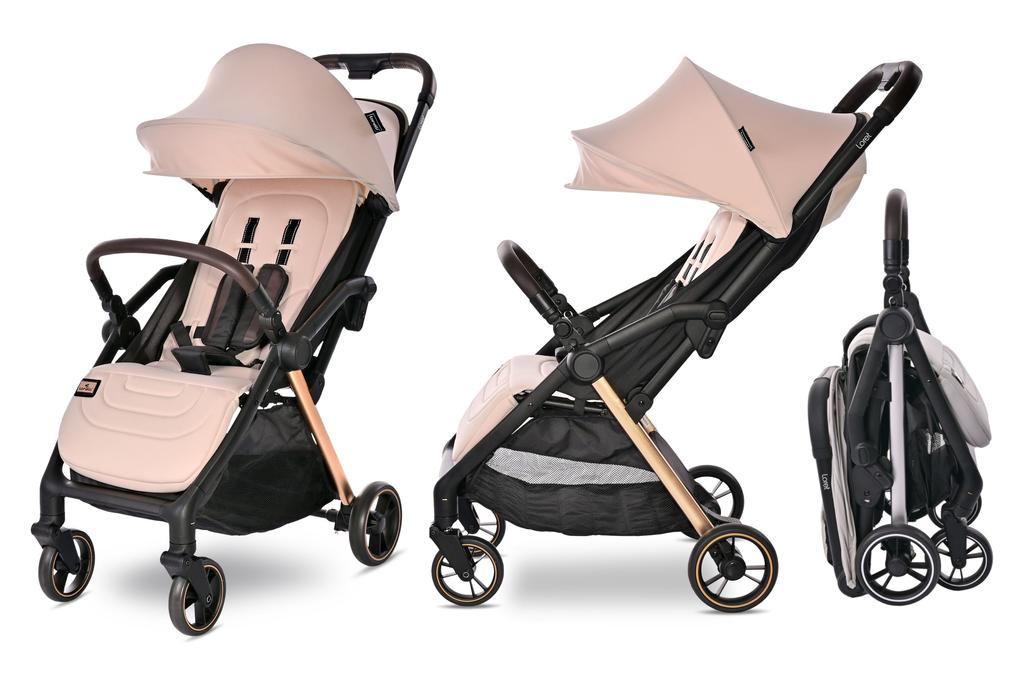 Lorelli loret - passeggino autofold fino a 22 kg | beige