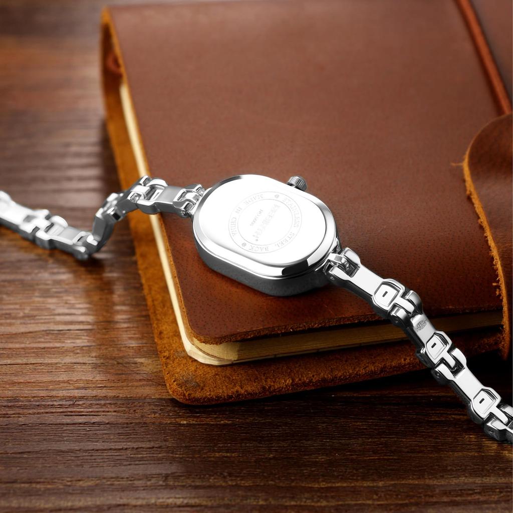 Cute and Simple Women's Analog Watch: Waterproof with Stainless Steel Strap, Fashion Accessory - Valentine's Day, Christmas, Birthday Gift