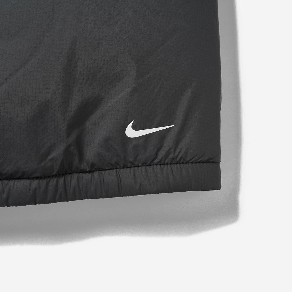 Nike Gilet sans manches à col montant zippé avec imprimé logo pour homme noir FZ0002-010