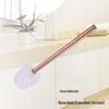 Gold Bathroom Toilet Brush with Long Handle and Soft Bristles