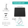 6W Solar Panel for Security Cameras Compatible with USB Rechargeable Powered 10ft Charging IP65 Adjustable Wall - Cameras, Cable, Waterproof, Mount.