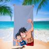 New Anime Character Printed Microfiber Beach Towel Quick Dry Water Absorbent Bath Towel