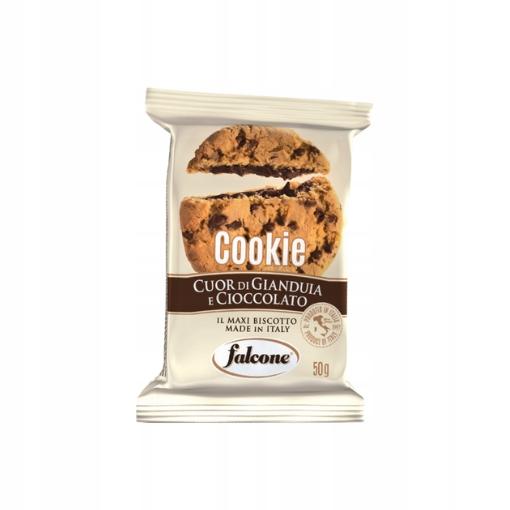 Shortbread cookies with chocolate filling Falcone Cookies Gianduia 200g