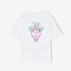 New Balance W Debut Graphic Short Sleeve Tee B1 Nbnef2v482 10 51
