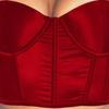 European and American Style Deep V Sexy Hanging Neck Solid Color Exposed Navel Ultra Short Vest for Women's Short Top