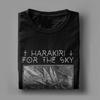 Funny Harakiri For The Sky Falling Bird T-Shirt Men O Neck Cotton T Shirts Band Short Sleeve Tee Shirt New Arrival Clothing