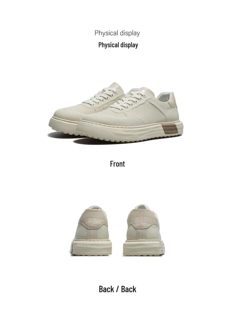 Desai Men's Breathable Mesh Casual Low-Top Shoes: Stylish, Versatile, and Comfortable for Summer