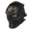 Airsoft Paintball Tactical Full Face Protection Skull Mask Safety CS War BB Game For Halloween