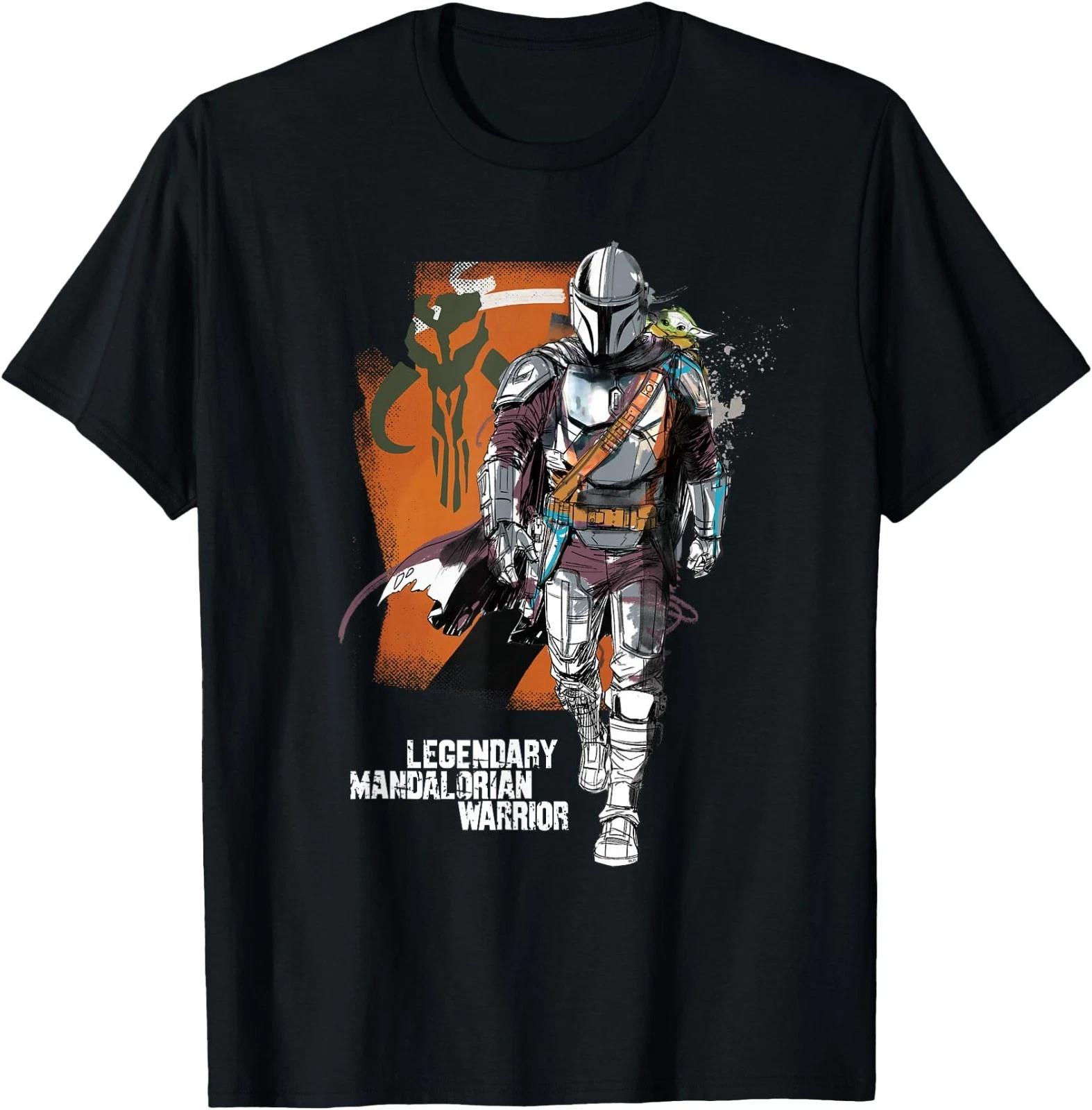 Star Wars: The Mandalorian and Grogu Movie Legendary Warrior T-Shirt 2XL
