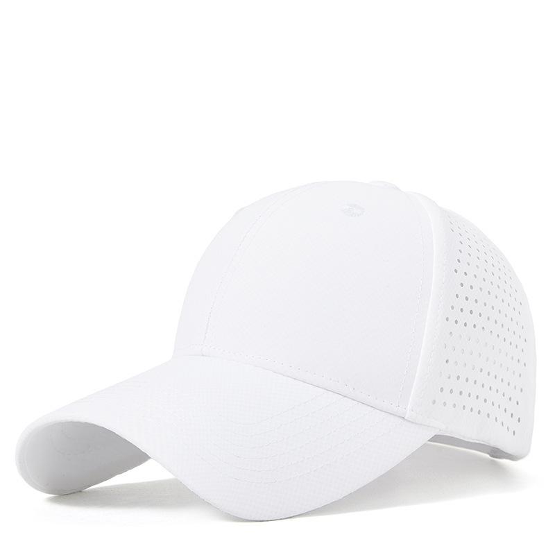 Hard Top Quick-Drying Baseball Cap Men S And Women S Summer Sports Sunscreen Hat Sunshade Breathable Simple Cap Mesh Cap m (56-59cm) adjustable size
