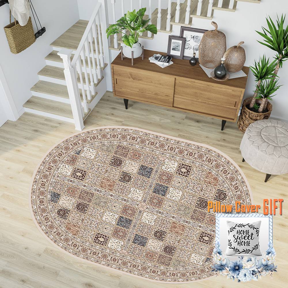 

Mosimoso Home RC1718 Ковер с кожаной подошвой и цифровой печатью