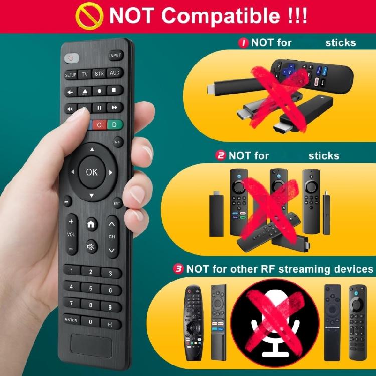 Remote Control Replacement Accessory Part for G009 Television Remote Control LED LCD Media Player Accessories