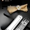 ZISIZ 3-Piece Stainless Steel Travel Cutlery Set