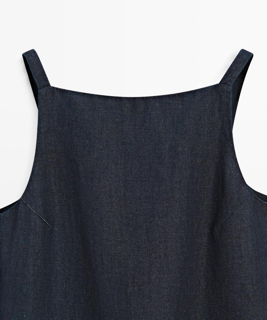 Masimodutti Denim Mini Dress