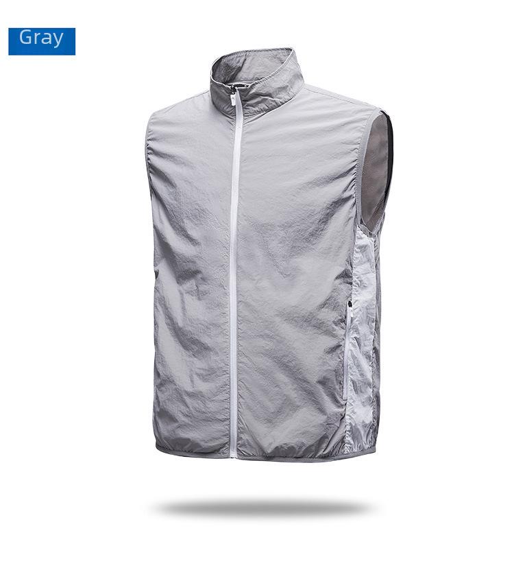 Summer Cooling Suit: High-Tech Fan Vest and Camouflage Fishing Vest for Men