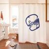 Polyester Shower Curtain Set