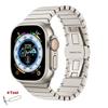 Stainless Steel Strap For Apple Watch Band Ultra 3/2/1 49mm 45mm 41mm 44mm 42mm 46mm Metal Link Bracelet iWatch 11 10 9 8 7 6 5