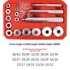 17 Pcs Bearing Race Seal Driver Tool Kit 10 Universal Sizes with Storage Case for Automotive Wheel Bearing Installation