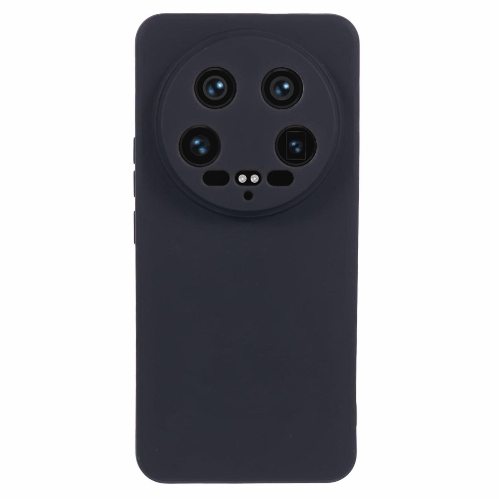 

Чехол для телефона Xiaomi 14 Ultra с прямыми краями, ТПУ, противоударный Black