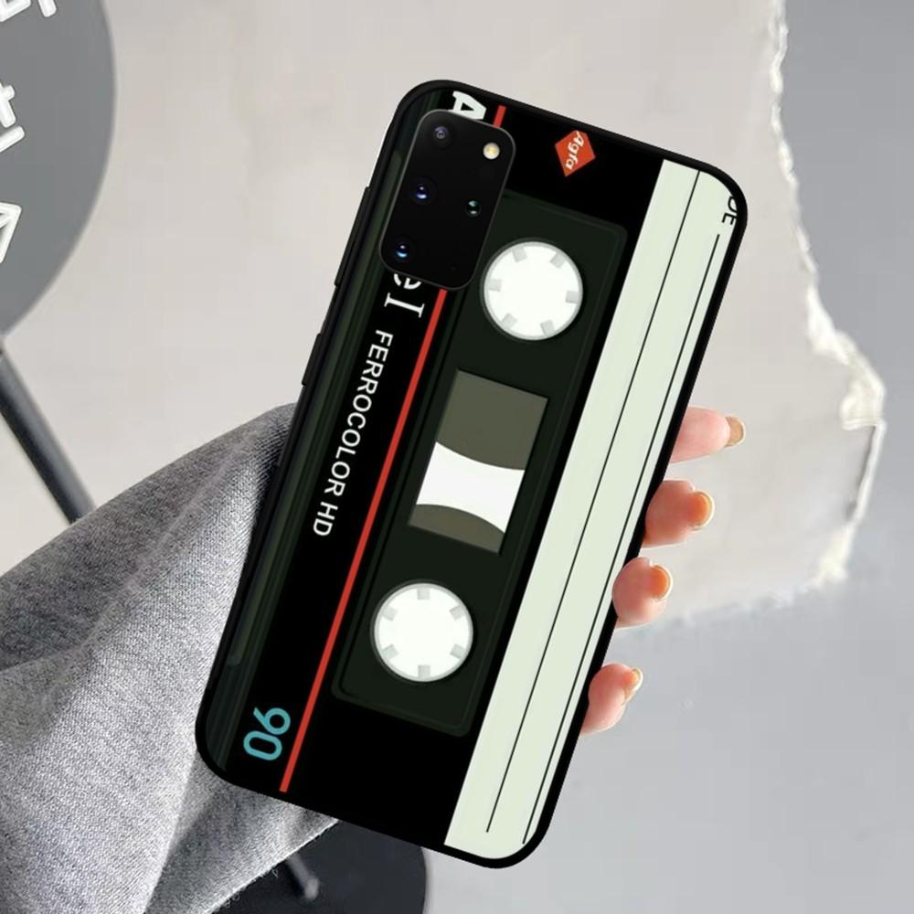 Vintage Cassettebandje Telefoonhoesje Voor Samsung S 9 10 20 21 22 23 30 23 24 Plus Lite Ultra FE S10lite Fundas Samsung S23 Plus 5G