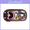 Nightmare Critters Pencil Case Nylon Storage Bag For Students And Kids