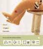 Baby Winter Collection: Nidoran Fleece-Lined Knee-High Warm Cotton Socks for Newborns