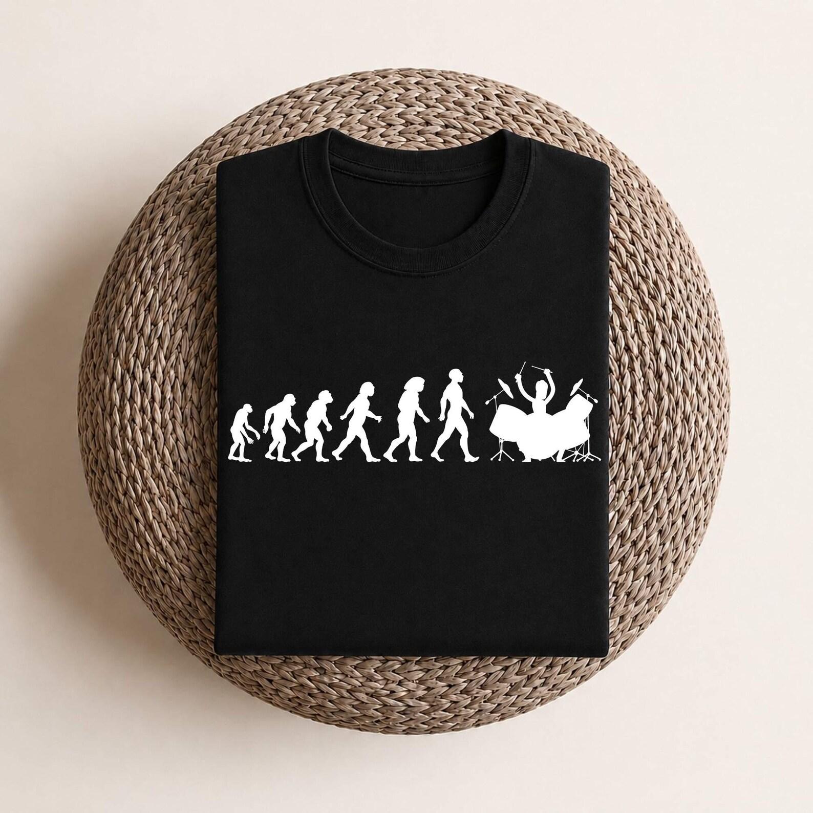 Drum Evolution Shirt for Drummers | Birthday Musician - Premium T-shirt XL