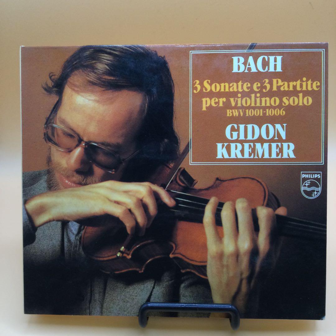

[USED] Gidon Kremer / Bach solo violin 2-disc set digipak specification