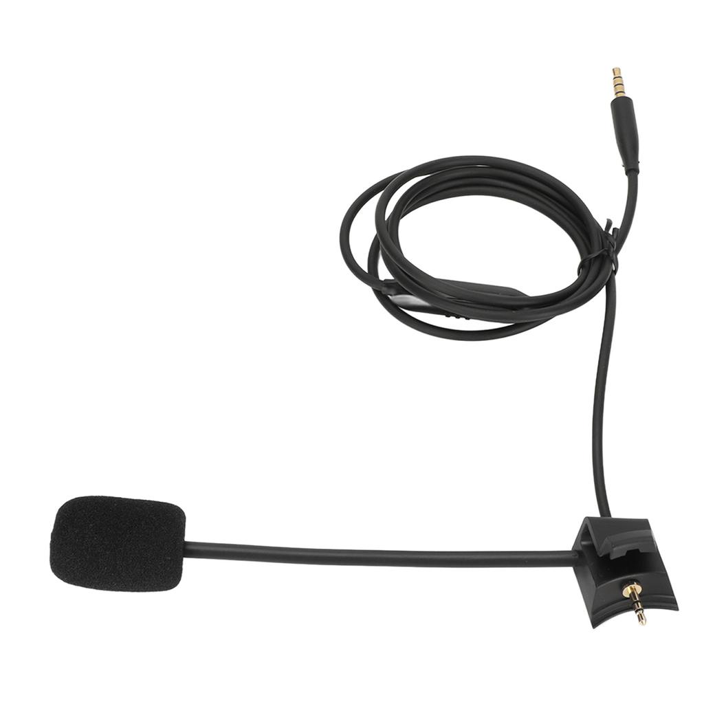 Boom Microphone Cable Professional Noise Cancelling Mute Switch Headphone Boom Mic Cable for QC45