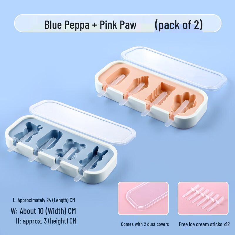 Food-Grade Silicone Popsicle Mold