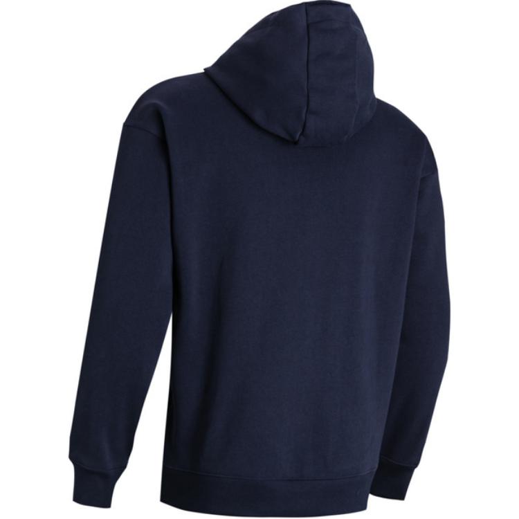 Under Armour Johnson Series Solid Color Training Hoodie Men Hoodies Dark-Blue 1380541-410