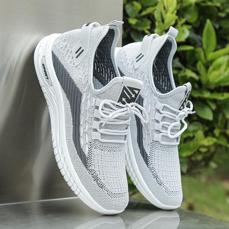 Summer New Breathable Hollow Mesh Shoes Casual Sports Shoes Mesh Coconut Shoes