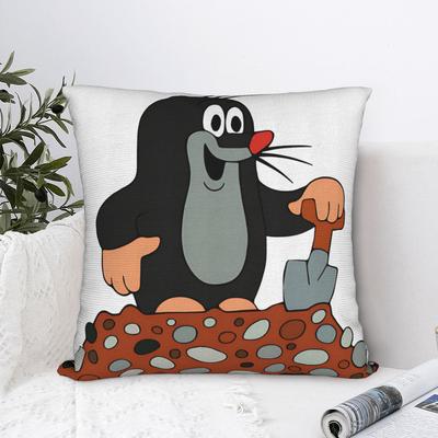 Die kleine Maulwurf Kissenbezüge Moderne Kissenbezüge Für Sofa Couch Bett Wohnzimmer Weiche Kissenhülle