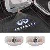 White LED Courtesy Lights with Logo Door Lights for Infiniti and Cima J50 Set of 2 with Tools Projection, Y50, Fuga, Y51, Series, Included.